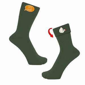 Women's for Guess Chicken Butt Flip <b>Socks</b> Cute Print <b>Breathable</b> Knitted Knee-Length Crew Custom One Fits All Summer Spring - Product Image 3