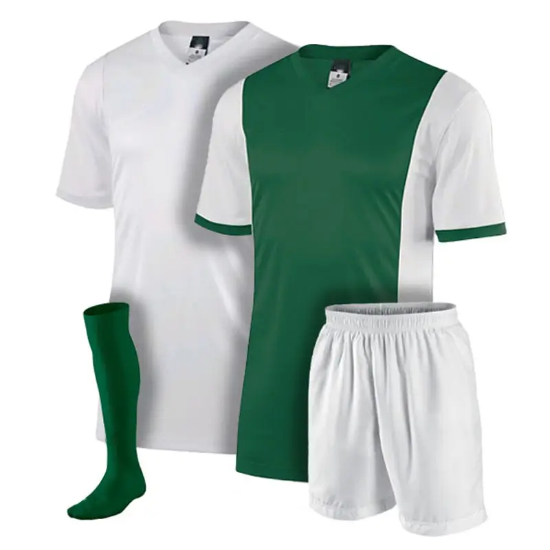 Factory High Quality Cheap price Team Football Soccer uniform 100% Polyester Club Soccer Training Uniform