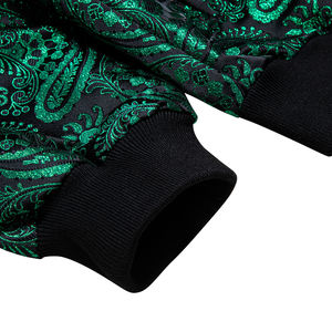 Nuevo hecho a medida Pakistán venta al por mayor sólido frente Letterman satén hombres Casual poliéster bombardero Varsity chaqueta primavera a prueba de viento - Product Image 4