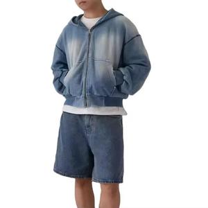 Sweat-shirts à capuche délavés à l'acide en gros 2025 – Respirants, durables, conception OEM, qualité thermique supérieure - Product Image 3