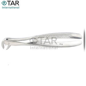 Fórceps de extracción de alta calidad Patrón inglés Raíces Molares Instrumentos médicos quirúrgicos dentales duraderos Extracciones dentales seguras - Product Image 4