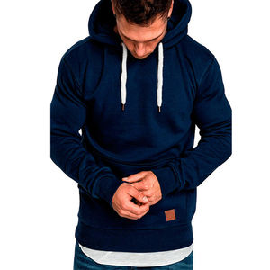 Sweats à capuche avec votre propre logo personnalisé Sweat-shirt à capuche en laine douce décontracté Sweat-shirt à capuche à manches longues Top à capuche vente en gros - Product Image 1