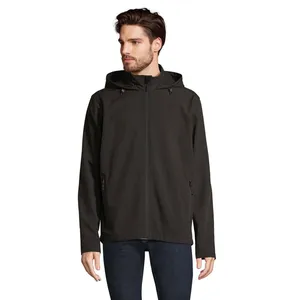 Giacca Softshell da Corsa con Cappuccio Sostenibile per Uomo - Product Image 1
