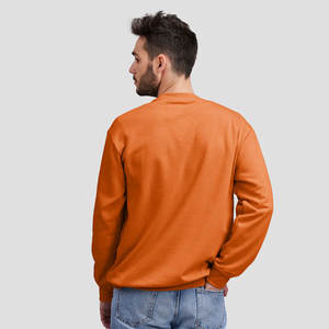 Fábrica personalizada 100% algodón manga larga francés Terry cuello redondo sudadera personalizada 100% algodón hombres cuello redondo impresión sudaderas - Product Image 2