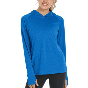 Sudaderas y sudaderas azules de poliéster azul para mujer - Product Image 5