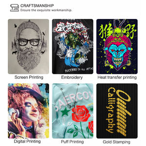 Stock de alta calidad 100% algodón camisetas en blanco al por mayor peso pesado camiseta de gran tamaño impresión camiseta personalizada para hombres - Product Image 4