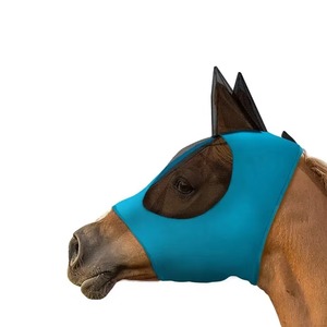 Masque anti-mouche complet en maille douce et légère Protection UV pour l'équitation en plein air d'été - Product Image 5