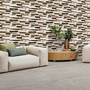 Carrelage en céramique brillant de 300x450mm Carrelage émaillé élégant pour salle de bain Centre commercial Mur compact pour supermarché Salle à manger Style intérieur - Product Image 1