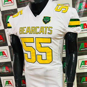 Maillot de football américain maillot de fan de sublimation parent matériel de broderie en sergé grande taille support personnalisé fabricant d'usine tous - Product Image 6