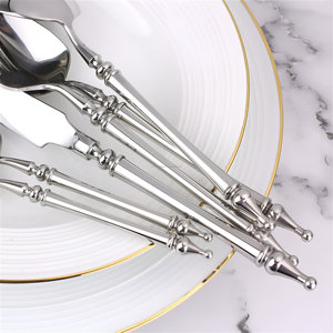 Premium Silver 18/10 Couteau Fourchettes et Cuillères Couverts Set Personnalisation Disponible - Product Image 2