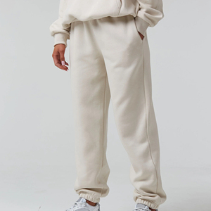 Women's 100% Cotton Tech Fleece Tracksuit High Quality Casual Oversized Two-Piece XL Size Long Tops Heavyweight Available - Product Image 5