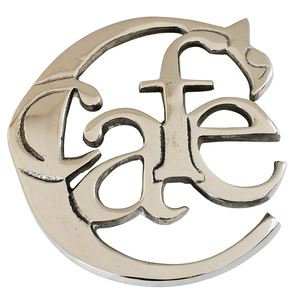 Salvamanteles brillante plateado decorativo de Metal de la más alta calidad Mas para salvamanteles de vajilla de Venta caliente a precio asequible - Product Image 4