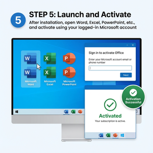 <span class=keywords><strong>Office</strong></span> 2024 Hogar y Empresas para <span class=keywords><strong>Mac</strong></span>/PC, Activación 100% Online, Licencia Vitalicia, Vinculación de Cuenta, Entrega Rápida, en Stock - Product Image 6