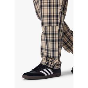 Pantalones con estampado tartán-Crema - Product Image 2