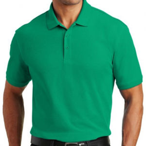 Men's Casual Knitted Printed Shirts Custom Logo 100% Cotton Short Sleeve Plus Size Wholesale Plus Size Men's Polo Shirts - Product Image 1