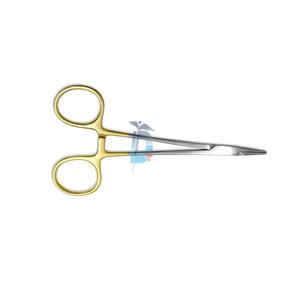 Porte-aiguilles manuel Halsey de haute qualité, mâchoires droites dentelées, acier inoxydable de qualité supérieure - Product Image 2