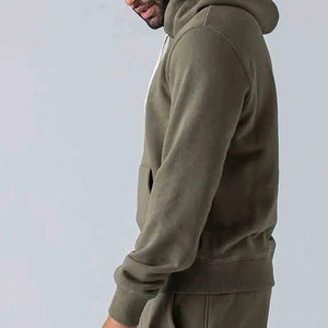 Chándal de Invierno Unisex de Alta Calidad con Logotipo Personalizado, al por Mayor, Talla Grande para Hombre, 100% Algodón con Forro Polar, OEM - Product Image 3