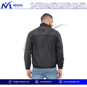 Blouson aviateur pour homme Veste légère coupe-vent confortable à fermeture éclair pour les voyages, le streetwear, l'extérieur, les sports et les vêtements de mode - Product Image 2