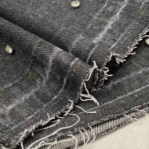 100% Cotton Casual Straight Men Denim <b>Shorts</b> Vintage Street Breathable Quick Dry Rhinestones <b>Zipper</b> Design Summer Fashion Raw - Product Image 2