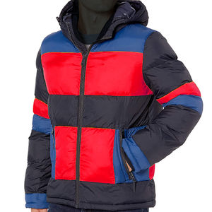 Blousons matelassés pour hommes 2026 – Style streetwear tendance avec blocs de couleur personnalisés – Manteau d'hiver rembourré pour homme - Product Image 4