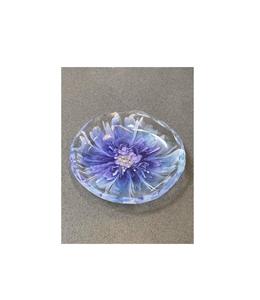 Cuenco de resina de lujo decorativo con detalles dorados, opción de centro de mesa única para mesas, hogares, restaurantes, decoración de eventos - Product Image 1