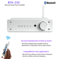 Récepteur audio stéréo Hi-Fi AptX 5.0 DAC, amplificateur de puissance numérique intégré de classe D 2.1 CH pour enceintes passives
