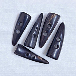 กระดุมรูปเขาควายกันน้ำทำด้วยมือมีรูปทรงธรรมชาติและสไตล์โบราณ/ทันสมัย - Product Image 1