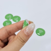 Programmierbare RFID NFC-Karten und -Tags Reguläre Runde Kreisförmige Epoxy Anti-Metall NFC-Aufkleber RFID-Tags Nach Maß