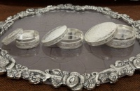 Boîte à bijoux en argent allemand gravée à la main, moderne, pour ranger les souvenirs, boîte cadeau pour fille
