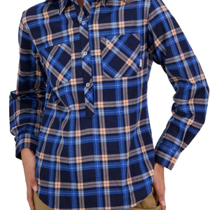 Hot Selling Wholesale Classic Color Black <b>White</b> Flannel <b>Shirts</b> Men Women <b>Long</b> <b>Sleeve</b> Button Down Flannel <b>Shirts</b> - Product Image 6
