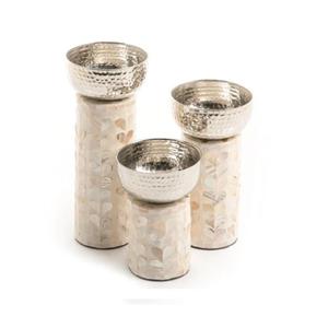 Ensemble de décoration de table de style unique, trois pièces en bois de noyer, finition délicieuse, service de nourriture chaude pour des invitations luxueuses - Product Image 4