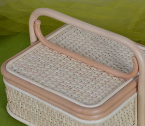 Sisu nouveau Design mignon panier de rangement en rotin panier à bonbons en rotin naturel pour la décoration intérieure artisanat stockage de chocolat - Product Image 2