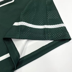 Camiseta Deportiva Corta de Baloncesto, Personalizada al por Mayor, Transpirable, Antibacteriana, de Spandex/Algodón, Tallas Grandes, con Estampado - Product Image 5