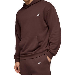 Ensemble survêtement personnalisé pour homme, pantalon de survêtement et sweat à capuche, vente en gros, OEM, pull en molleton, fournisseur américain, streetwear, vêtements décontractés Y2K, fabricant - Product Image 1