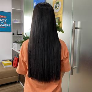 Chaud!!! Perruques naturelles 100% cheveux raides vendeurs d'extensions de cheveux doublement étirés vendeurs de cheveux vietnamiens bruts - Product Image 1