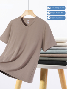 <b>Men's</b> Unisex Oversized <b>Collarless</b> Formal Half Sleeve T-<b>Shirt</b>-Premium Plain White Soft Flannel Fabric Anti-Wrinkle Quick Dry - Product Image 5