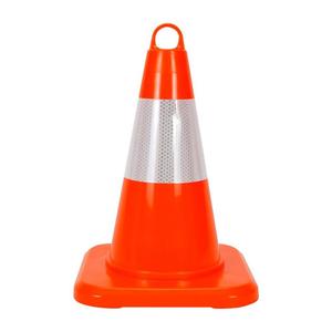กรวยจราจร PVC สะท้อนแสง 10 ชิ้น ขนาด 32 ซม. เพื่อการควบคุมการจราจรที่มองเห็นได้ชัดเจน - Product Image 3
