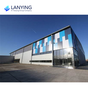 Entrepôt préfabriqué à structure en acier Hangar à structure en acier à <span class=keywords><strong>prix</strong></span> compétitif pour auto-stockage - Product Image 5