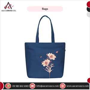 Sacs fourre-tout promotionnels réutilisables en toile de coton biologique pour le shopping disponibles avec logo et style personnalisés - Product Image 5