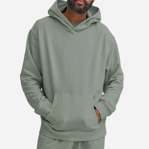 Sudadera con Capucha de Forro Polar Orgánico para Hombre, Colores y Logotipo Personalizables, Secado Rápido, Transpirable, Informal, con Bolsillos - Product Image 1