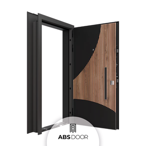 Puertas de Seguridad de Acero DKP de Diseño Moderno ABSDOOR SAILER para Entrada, Aislamiento, Apartamentos, Casas, Villas, Hoteles e Interiores - Product Image 2
