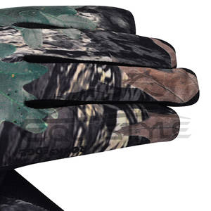 Gants de chasse en polaire camouflage Taille XL Camping en plein air avec manchette élastique Gants tactiques en polaire personnalisés Vente en gros - Product Image 4
