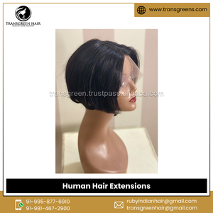 Reasonable Price of 100% Unprocessed <b>Wigs</b> Superb Quality Raw Unprocessed Short Bob Straight <b>Pixie</b> Human Hair Extensions <b>Wigs</b> - Product Image 4