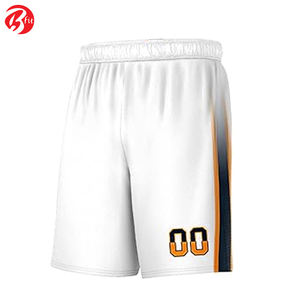 Pantalones cortos de baloncesto de verano de secado rápido para hombre con Bsci transpirable y de talla grande impreso su propio logotipo diseño ropa deportiva uniforme - Product Image 4