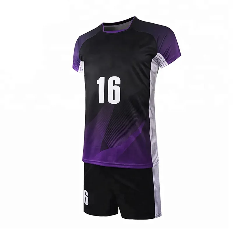 Uniforme de voleibol de alta calidad para hombres, uniforme de voleibol transpirable, jersey de Liga cómodo, jersey de voleibol ligero