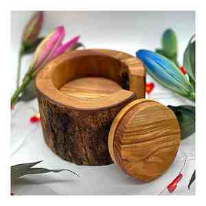 Sous-verre à thé en bois fini de qualité supérieure Creative Solid Wood Round Squire Wholesale Exporter Tableware Coaster Manufacturer - Product Image 1