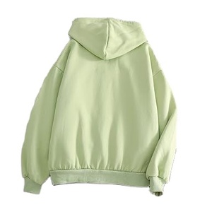 Sudadera con capucha ajustada para mujer primavera otoño con capucha para mujer Puff estampado cremallera Sudadera con capucha logotipo personalizado sudadera con cremallera completa para mujer - Product Image 6