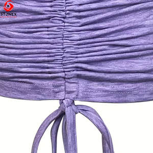 Débardeur décontracté surdimensionné pour femme fabriqué en usine, meilleur prix, séchage rapide, respirant, polyester/coton, vêtements de sport - Product Image 4