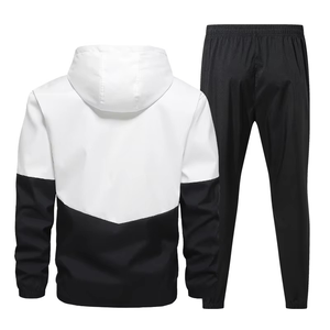 Custom Wholesale Best Quality Tracksuits Running Suits Hooded <b>Trouser</b> <b>Men's</b> Sport Poly Sweatsuit for <b>Men</b> - Product Image 3