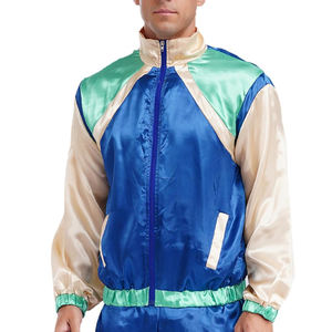 Produits les plus vendus ensemble de survêtements coupe-vent avec logo personnalisé ensemble de survêtements deux pièces pour hommes coupe-vent Streetwear - Product Image 5